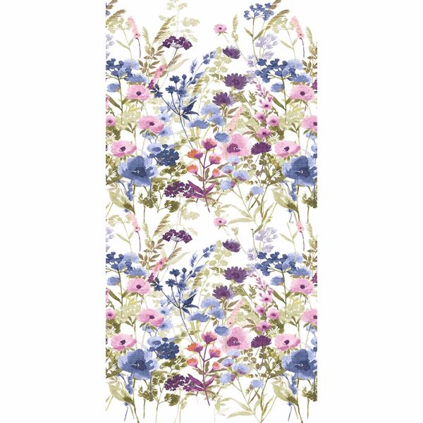 Country Floral Runner - Purple